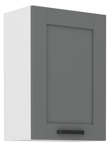 Horná kuchynská skrinka LAILI - šírka 60 cm, šedá / biela