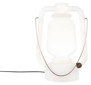 Stojaca lampa biela 51 cm IP44 - Storm Large