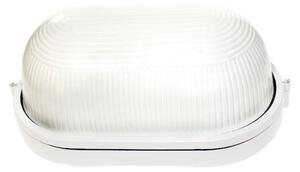 ACA Lighting Vonkajšie prisadené svietidlo HI5032W max. 40W/E27/IP45, biele