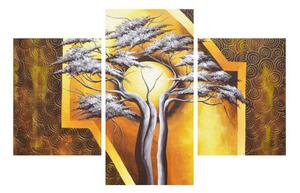 Orientálny obraz stromu a slnka (90x60 cm)