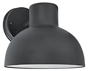 ACA Lighting Vonkajšie nástenné svietidlo BERO max. 10W/E27/230V/IP44/čierne/20 cm