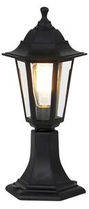 Klasická vonkajšia stojaca lampa čierna 42,2 cm IP44 - New Haven
