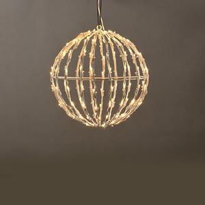 ACA Lighting LED vianočné 3D guľa, priemer 20 cm, 100 LED, 230V, IP44