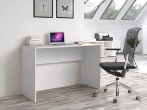 Písací stôl ELBE - matný biely
