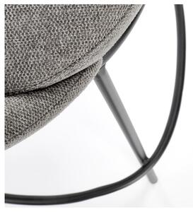 Barová stolička SCH-118 sivá