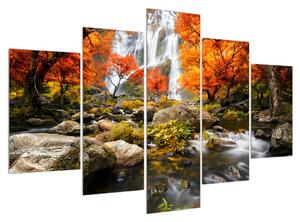 Obraz jesennej krajiny (150x105 cm)