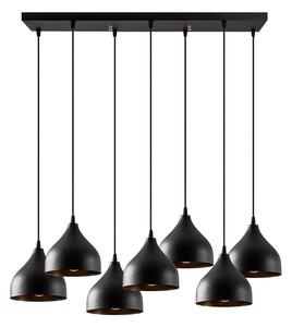 Dizajnový luster Odetta 88 cm čierny