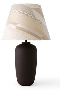 Audo Torso stolová LED lampa, hnedá/krémová, 57 cm