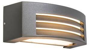 Inteligentná nástenná lampa antracit IP44 vrátane Wifi P45 - Hurricane 1