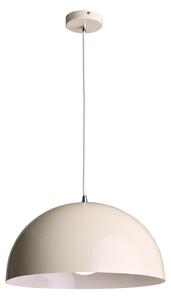ACA DECOR Závesné stropné svietidlo MELINA max. 60W/E27/230V/IP20, krémové biele