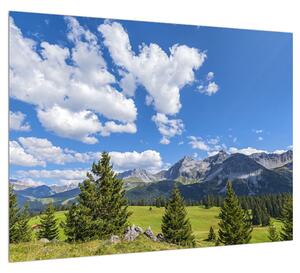 Obraz horskej krajiny (70x50 cm)