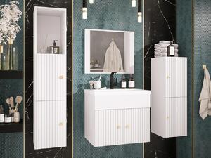 Kúpeľňová zostava SILVINO 2 - biela + umývadlo ZDARMA