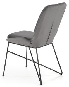 Jedálenská stolička SCK-454 sivá