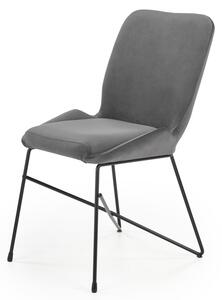 Jedálenská stolička SCK-454 sivá