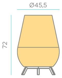 Newgarden Saona stojaca LED zdroj svetla batérie