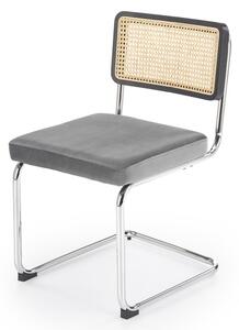 Jedálenská stolička SCK-504 sivá