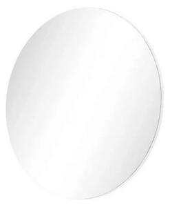 Okrúhle nástenné zrkadlo MERFIM - biele / lesklé biele