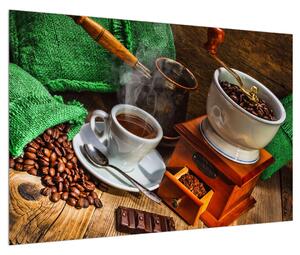 Obraz mlynčeka na kávu (90x60 cm)