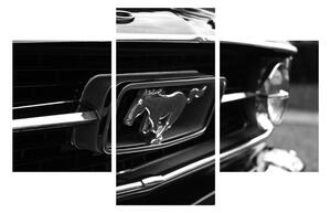 Detailný obraz automobilu značky Mustang (90x60 cm)