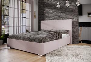 Manželská posteľ 140x200 FLEK 2 - ružová