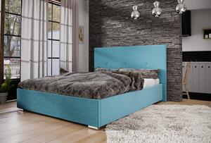 Manželská posteľ 180x200 FLEK 2 - modrá