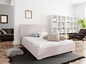Manželská posteľ 140x200 FLEK 1 - ružová