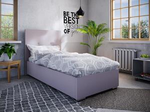 Jednolôžková posteľ 90x200 FLEK 2 - ružová