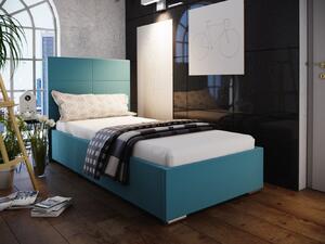 Jednolôžková posteľ 80x200 FLEK 4 - modrá