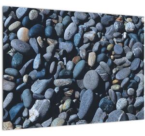 Obraz plážových kamienkov (70x50 cm)