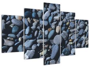 Obraz plážových kamienkov (150x105 cm)