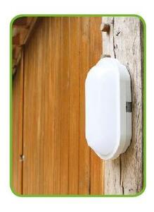 ACA Lighting LED prisadené svietidlo DORA 10W/230V/3000K/900Lm/110°/IP65/IK08, oválne čierne