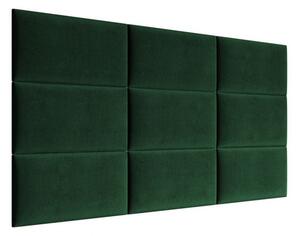 Čalúnený nástenný panel 60x30 PAG - zelený