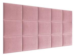 Čalúnený nástenný panel 40x30 PAG - ružový