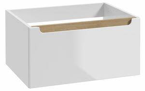 Kúpeľňová skrinka doplnková Naturel Stilla 60x30x45 cm biela STILLAB06003