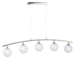 ACA DECOR Závesné svietidlo SKYLAR max. 5x28W/G9/230V/IP20