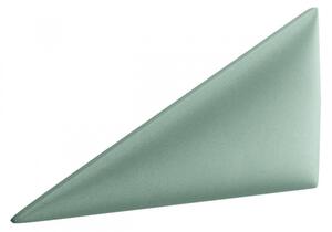Čalúnený nástenný panel ABRANTES 1 - pravý trojuholník, tyrkysový