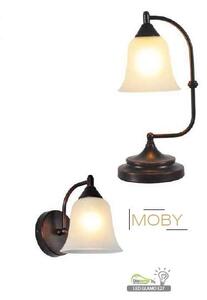 ACA DECOR Nástenné svietidlo MOBY max. 60W/E27/230V/IP20