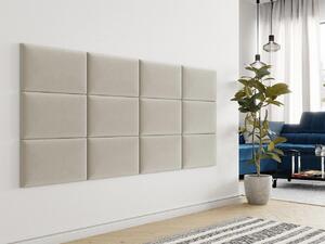 Čalúnený nástenný panel 50x30 PAG - béžový