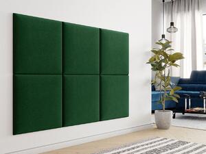Čalúnený panel 60x60 PAG - zelený