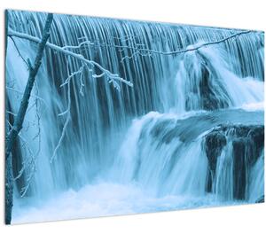 Obraz - ľadové vodopády (90x60 cm)