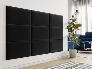 Čalúnený panel na stenu 70x40 PAG - čierny