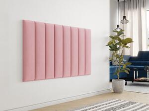 Čalúnený nástenný panel 80x20 PAG - ružový