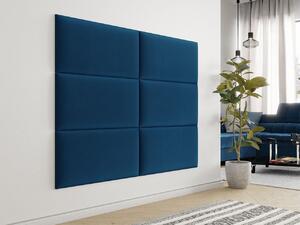Čalúnený panel na stenu 84x42 PAG - modrý