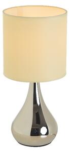 ACA DECOR Stolná lampa BELLATRIS, stmievateľná dotykom, biela farba