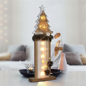 SOLIGHT LED vianočné stromček, 2x batéria AA, IP20