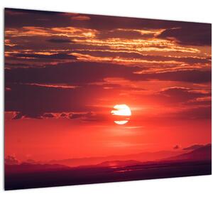 Obraz farebného slnka (70x50 cm)