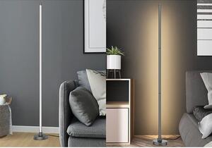 SOLIGHT LED Smart stojacia lampa Rainbow, Wifi, RGB+CCT, 140cm, diaľkové ovládanie