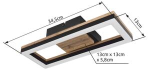 Brilagi - LED Stropné svietidlo AXIS LED/12W/230V