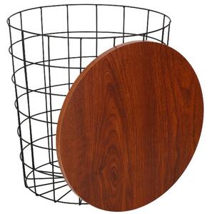 PreHouse Konferenčný stolík s imitáciou dreva - 42 cm