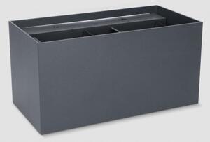 Brilagi - LED vonkajšie nástenné svietidlo DOUBLE CUBE LED/12W/230V antracit IP65